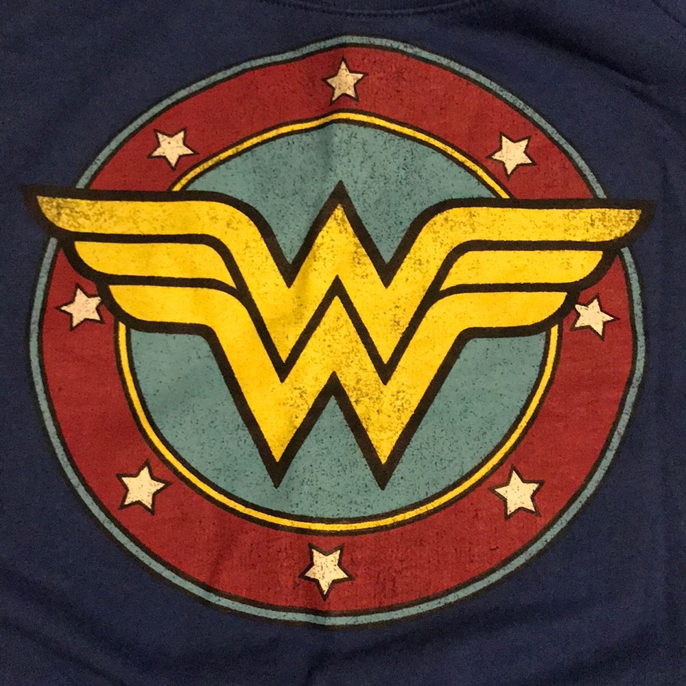 3/4 Crop Shirt Wonder Woman